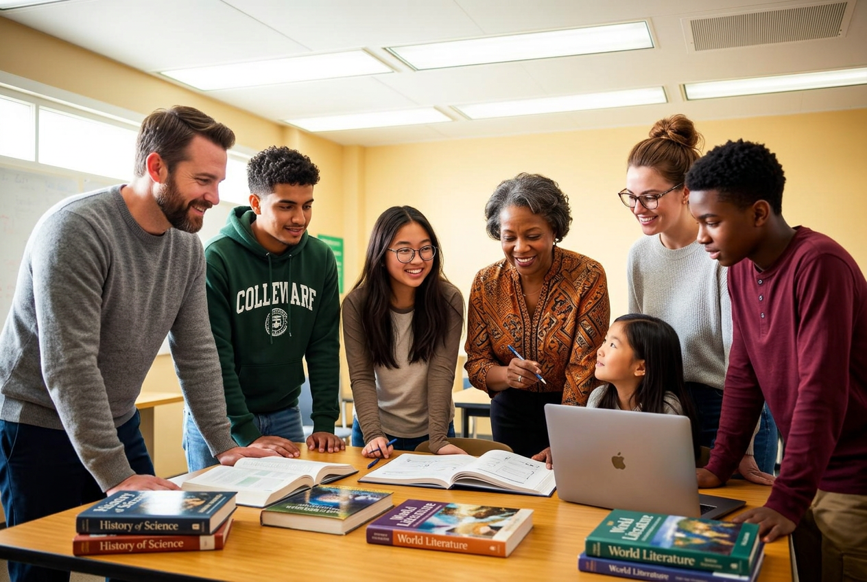 Milwaukee students, families, and mentors learning together